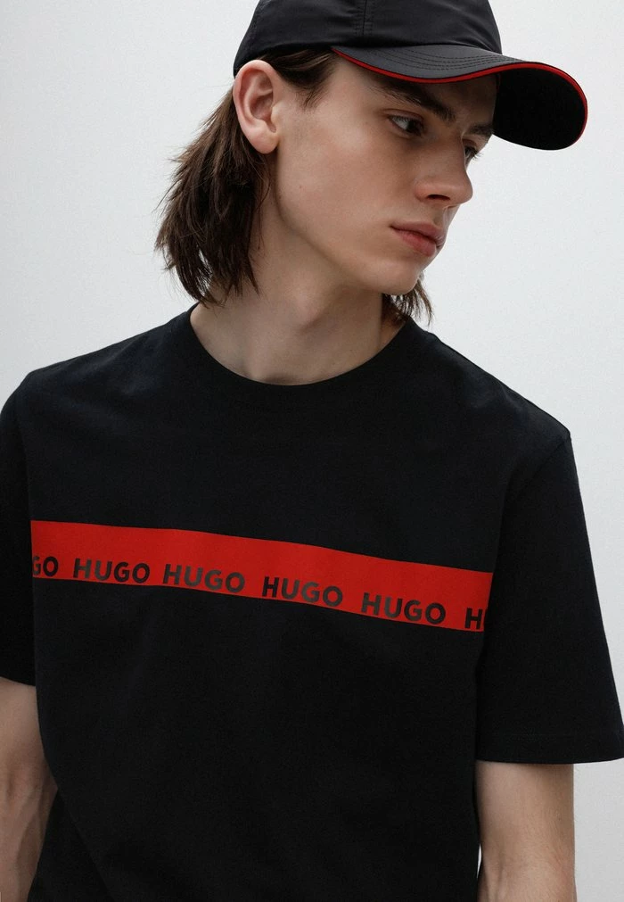 Promo ❤️ HUGO DIZIANO - T-shirt Imprimé - Black 👏 4 Promo ❤️ HUGO DIZIANO - T-shirt Imprimé - Black 👏 – Image 4