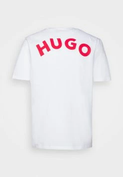 Vente flash 👏 HUGO DAPPILY - T-shirt Imprimé - White 🔥 -HUGO Sales 4c559371c1a648bfafdc2d375178966f