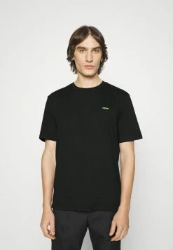 Meilleur prix 👍 HUGO DERO - T-shirt Basique - Black 😉