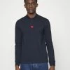 Grosses soldes ❤️ HUGO DERESOLO - Polo - Dark Blue 👍