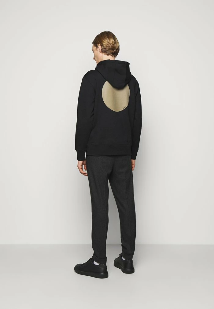 Promo ⭐ HUGO DONGREL - Sweat à Capuche - Black 🛒 3 Promo ⭐ HUGO DONGREL - Sweat à Capuche - Black 🛒 – Image 3