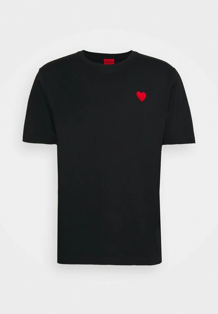 Meilleure affaire 🛒 HUGO DAPPILY - T-shirt Imprimé - Black ⌛ 1 Meilleure affaire 🛒 HUGO DAPPILY - T-shirt Imprimé - Black ⌛