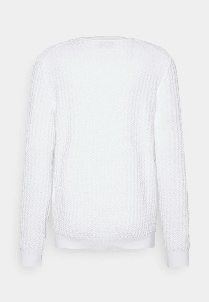 Meilleur prix 🤩 HUGO STRUCTURO - Pullover - White 🎉 7 Meilleur prix 🤩 HUGO STRUCTURO - Pullover - White 🎉 – Image 7