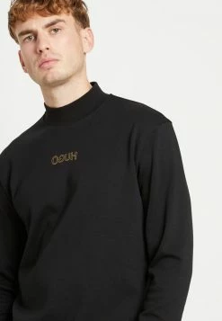 Top 10 👏 HUGO DISAMU - T-shirt à Manches Longues - Black/gold ⭐ -HUGO Sales 4fbe99d0a9854b15a0750a52ab7d5a2d