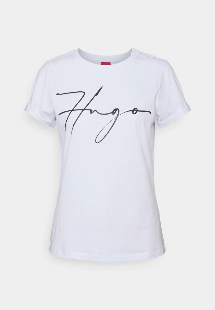 Meilleure vente 👍 HUGO THE SLIM TEE - T-shirt Imprimé - White ⭐ 1 Meilleure vente 👍 HUGO THE SLIM TEE - T-shirt Imprimé - White ⭐