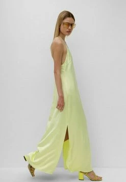 De gros 🥰 HUGO KIMELA - Robe Longue - Light Yellow 🌟 -HUGO Sales 505889f78fc1451a8e89ffd280c57ffc