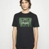 Meilleur prix 👍 HUGO DINTAGE - T-shirt Imprimé - Black 😉