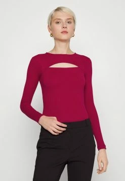 Meilleur prix 😀 HUGO NEXINE - T-shirt à Manches Longues - Open Red ⌛ -HUGO Sales 510d1771c3144107883f8f1bb7a6d8af