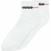 Le moins cher 🥰 HUGO LOGO - Chaussettes - White 🌟