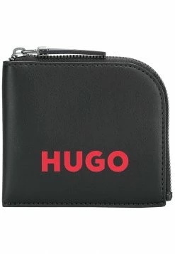 De gros 👍 HUGO RILEY CARD HOLD - Portefeuille - Black 🧨