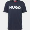 Remise 🔥 HUGO DULIVIO - T-shirt Imprimé - Dark Blue 🥰