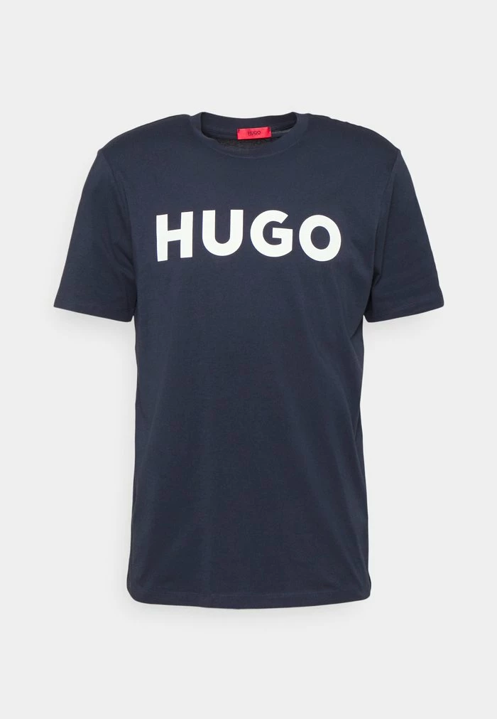 Remise 🔥 HUGO DULIVIO - T-shirt Imprimé - Dark Blue 🥰 1 Remise 🔥 HUGO DULIVIO - T-shirt Imprimé - Dark Blue 🥰