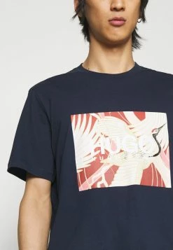 Top 10 🧨 HUGO DOLIVE - T-shirt Imprimé - Dark Blue 👍 10 Top 10 🧨 HUGO DOLIVE - T-shirt Imprimé - Dark Blue 👍 -HUGO Sales 52850607b40f4247a74d5770709d1700