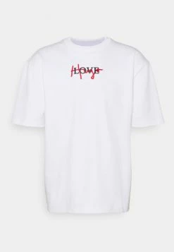 Le moins cher ⭐ HUGO DENEZIANO - T-shirt Imprimé - White 😍 -HUGO Sales 52ef207616ae4de1ac333592e8040086