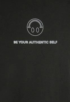 Bon marché 🔥 HUGO X Smiley® DEPPELIN - T-shirt Imprimé - Black 😍 -HUGO Sales 5300a2ac5ac04f5b80df26a81b8d4326