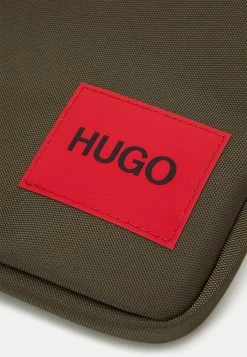 Promo 😉 HUGO ETHON ZIP - Sac Bandoulière - Dark Green ✨ -HUGO Sales 530e7d1d24be4240874bd19fc18208cf