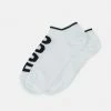 Promo 😀 HUGO LOGO 2 PACK - Chaussettes - White 🎁