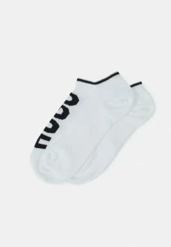 Promo 😀 HUGO LOGO 2 PACK - Chaussettes - White 🎁