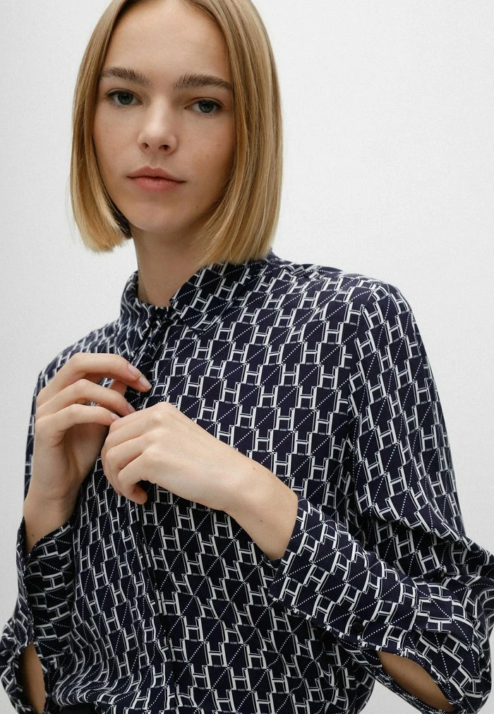 Nouveau 🔥 HUGO ELIFIANA - Chemisier - Patterned 😀 4 Nouveau 🔥 HUGO ELIFIANA - Chemisier - Patterned 😀 – Image 4