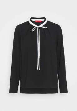 Promo 🎉 HUGO CIMONAS - Blouse - Black 🔥 -HUGO Sales 543f00d2f6404c8592c587b4b203fbee