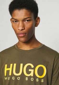 Offres 🔔 HUGO DOLIVE - T-shirt Imprimé - Green 🥰 -HUGO Sales 546e8a1c709341e3ae0c92f8dafae5ea
