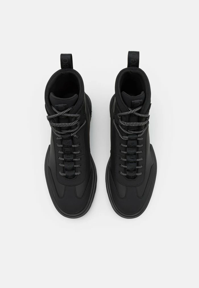 Tout neuf ✨ HUGO DART - Bottines à Lacets - Black 😀 4 Tout neuf ✨ HUGO DART - Bottines à Lacets - Black 😀 – Image 4