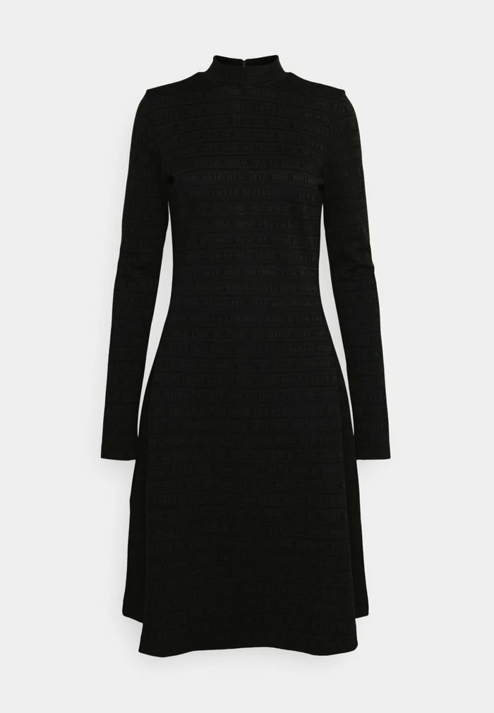 Meilleure vente 👍 HUGO DASERINA - Robe Pull - Black 🌟 6 Meilleure vente 👍 HUGO DASERINA - Robe Pull - Black 🌟 – Image 6