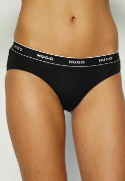 Vente flash 😉 HUGO TRIPLET BRIEF STRIPE 3 PACK - Slip - Black 😍 -HUGO Sales 56ffa247df3f4cab98bc9280b3f75d43