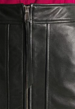 Meilleure vente 🤩 HUGO LURELA - Jupe En Cuir - Black 🔔 -HUGO Sales 571f5bccf4df47c9a1e52e85029be157