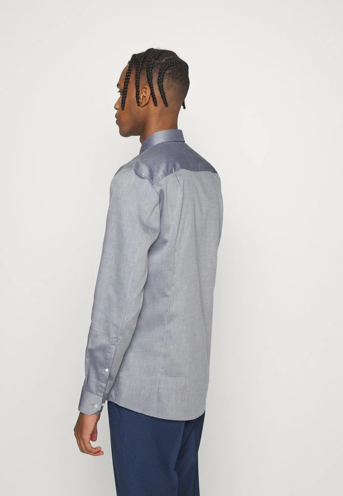 Top 10 🎁 HUGO ELISHA - Chemise Classique - Navy 🔥 3 Top 10 🎁 HUGO ELISHA - Chemise Classique - Navy 🔥 – Image 3