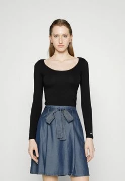 Coupon 🎉 HUGO DETCHA - T-shirt à Manches Longues - Black 🤩