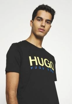 De gros 🎁 HUGO DOLIVE - T-shirt Imprimé - Black 😉 -HUGO Sales 5938b399abe1481685534784bc847e5c