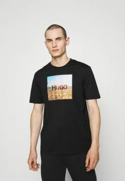 Top 10 ❤️ HUGO DOLDPLAY - T-shirt Imprimé - Black ⌛