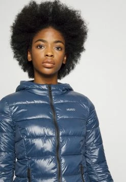 Vente flash 👍 HUGO FAMARA - Veste Mi-saison - Deep Blue 🎁 -HUGO Sales 594bd4b0973a463cb170f5cd6b7f8db8