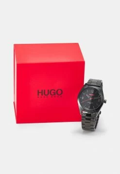Grosses soldes 😉 HUGO MAKE - Montre - All Black 😍 -HUGO Sales 597d1184fddf46e1b04fdeb730bd834d