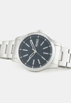 Budget 🎉 HUGO INVENT - Montre - Silver-coloured/blue ✔️ -HUGO Sales 59fc09dc296e444ebed8913d58f4305b
