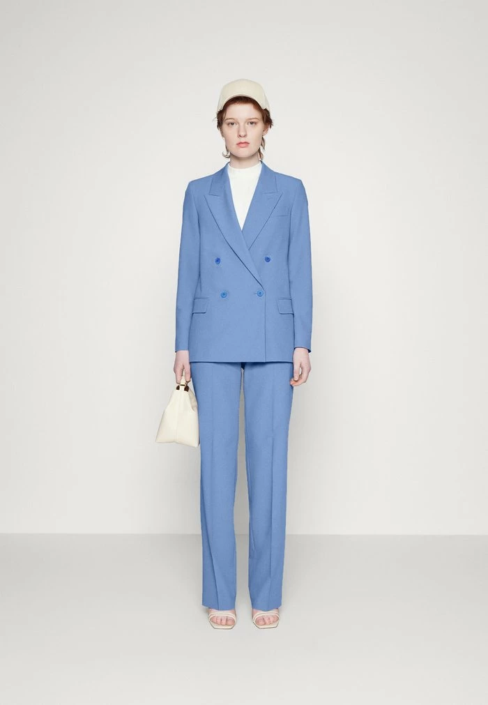 Remise 👏 HUGO HULANA - Pantalon Classique - Medium Blue 😉 2 Remise 👏 HUGO HULANA - Pantalon Classique - Medium Blue 😉 – Image 2