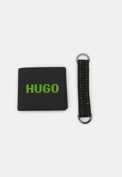 Meilleur prix 😉 HUGO HOLD SET - Portefeuille - Black ❤️