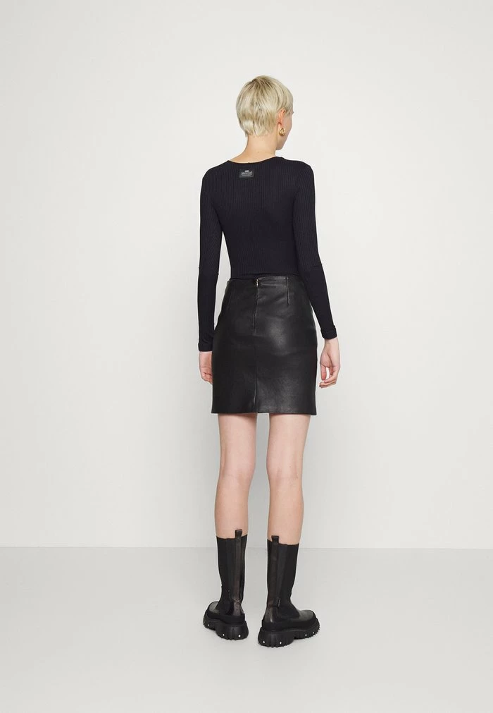 Sortie ❤️ HUGO NEXINE - T-shirt à Manches Longues - Black 😍 3 Sortie ❤️ HUGO NEXINE - T-shirt à Manches Longues - Black 😍 – Image 3