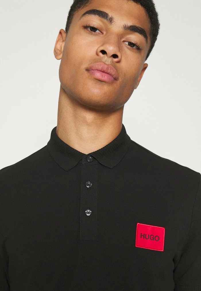 Meilleur prix 😀 HUGO DERESO - Polo - Black 😀 4 Meilleur prix 😀 HUGO DERESO - Polo - Black 😀 – Image 4