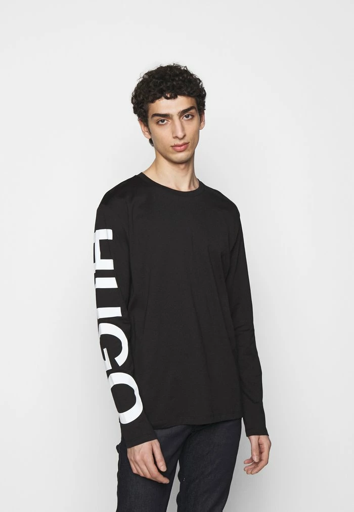 Top 10 👍 HUGO DEMEOS - T-shirt à Manches Longues - Black 🥰 1 Top 10 👍 HUGO DEMEOS - T-shirt à Manches Longues - Black 🥰