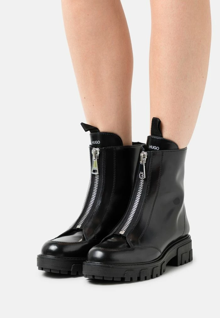 Acheter 💯 HUGO AXEL ZIP BOOTIE - Bottines - Black 😍 1 Acheter 💯 HUGO AXEL ZIP BOOTIE - Bottines - Black 😍
