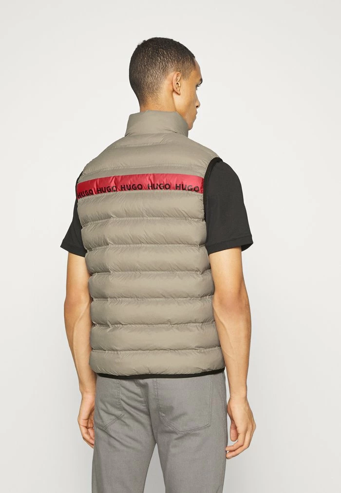 Bon marché 😉 HUGO BALTINO - Veste Sans Manches - Medium Grey 🔔 3 Bon marché 😉 HUGO BALTINO - Veste Sans Manches - Medium Grey 🔔 – Image 3