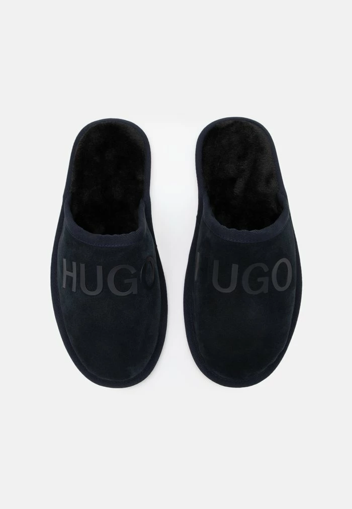 Le moins cher 👍 HUGO COZY - Chaussons - Dark Blue 💯 4 Le moins cher 👍 HUGO COZY - Chaussons - Dark Blue 💯 – Image 4