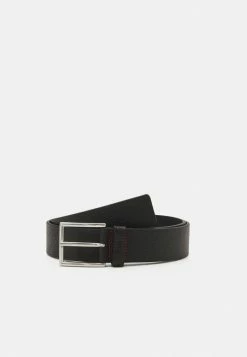 Remise 👍 HUGO GIASPO - Ceinture - Black 😉