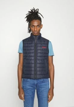Le moins cher 👍 HUGO BENTINO - Veste Sans Manches - Dark Blue 🔔