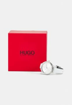 Grosses soldes ⭐ HUGO Montre à Aiguilles - White 👍 -HUGO Sales 5c71643e6ca1453bb6bd241ce1f8e7da
