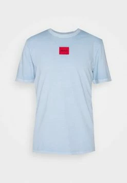 Sortie 🤩 HUGO T-shirt Basique - Pastel Blue 😀 -HUGO Sales 5c994c5e8ff54501ad305fbc5e5a109f