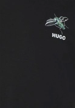 Promo 😍 HUGO DUGY - T-shirt Imprimé - Black ⌛ -HUGO Sales 5c9d203d97f4438ab70a9cf790a55073