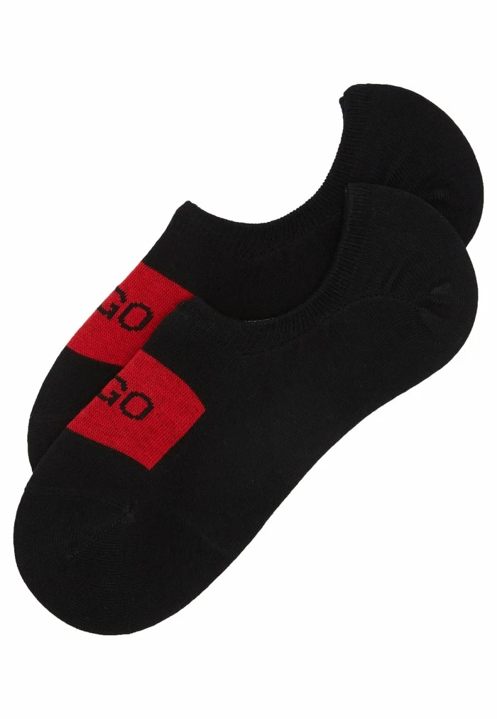 Tout neuf 🎉 HUGO LOW CUT LABEL 2 PACK - Socquettes - Black 😀 2 Tout neuf 🎉 HUGO LOW CUT LABEL 2 PACK - Socquettes - Black 😀 – Image 2